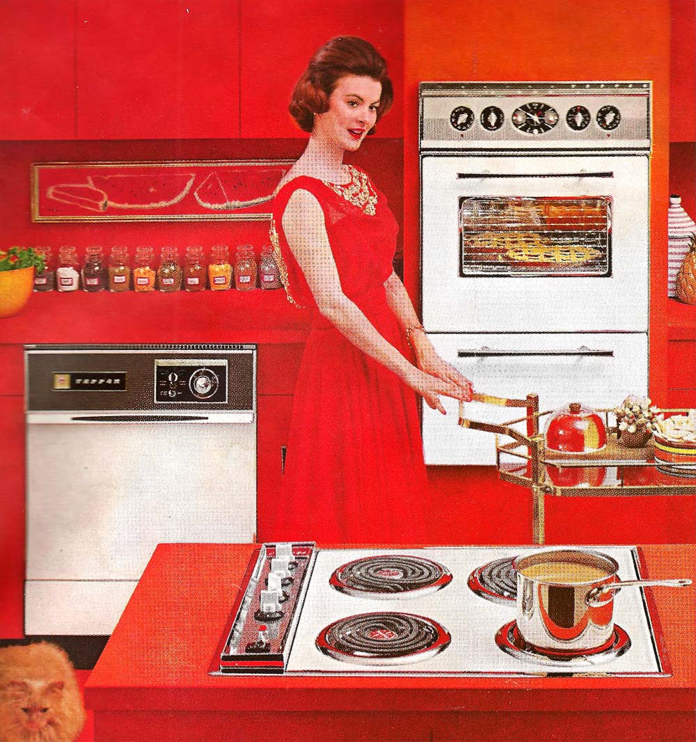1940/'s Fashion 1947 American Kitchens Vintage Ad Advertising Art 1940/'s Housewife Retro Kitchen Retro Decor. 1940/'s Kitchen