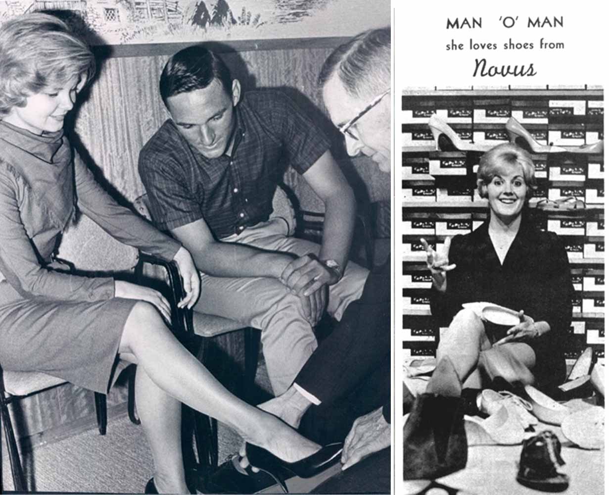 vintage shoe shopping