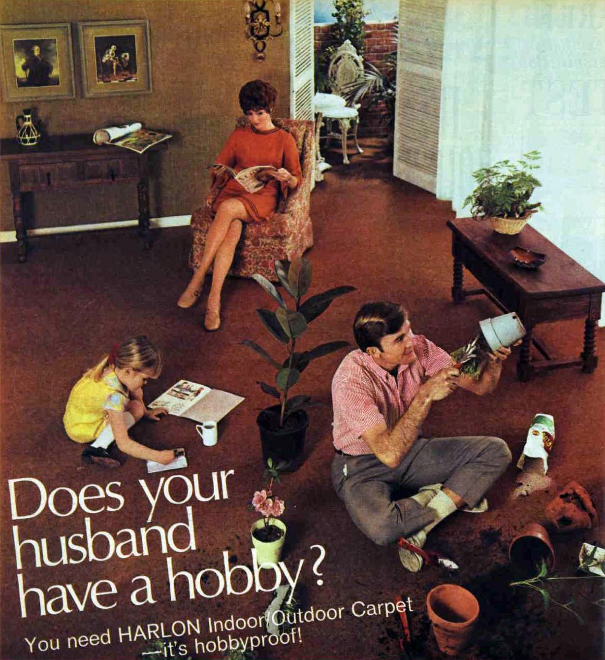 1968 carpet advert