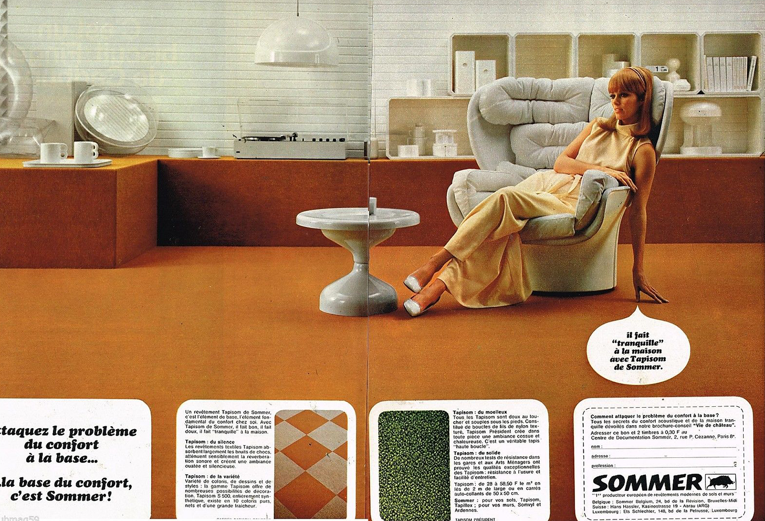 Selling Harvest Gold Shag Carpet Ads From The 1960s 1970s Flashbak