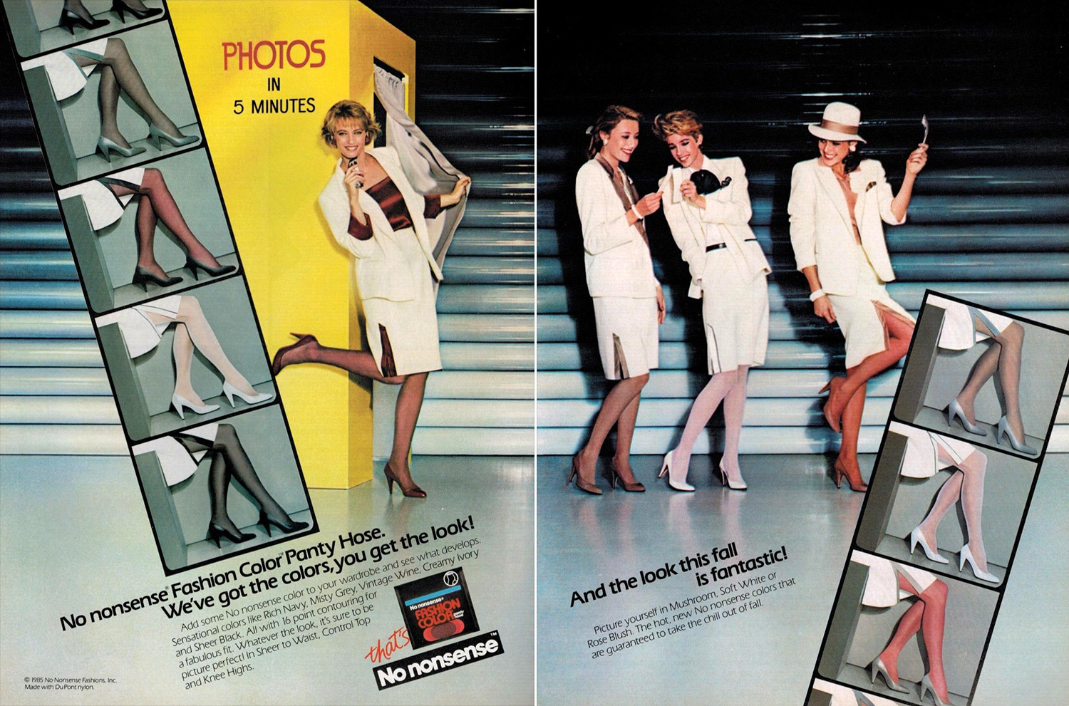 Hosiery to the Max! Totally 80s Legwear Advertising - Flashbak