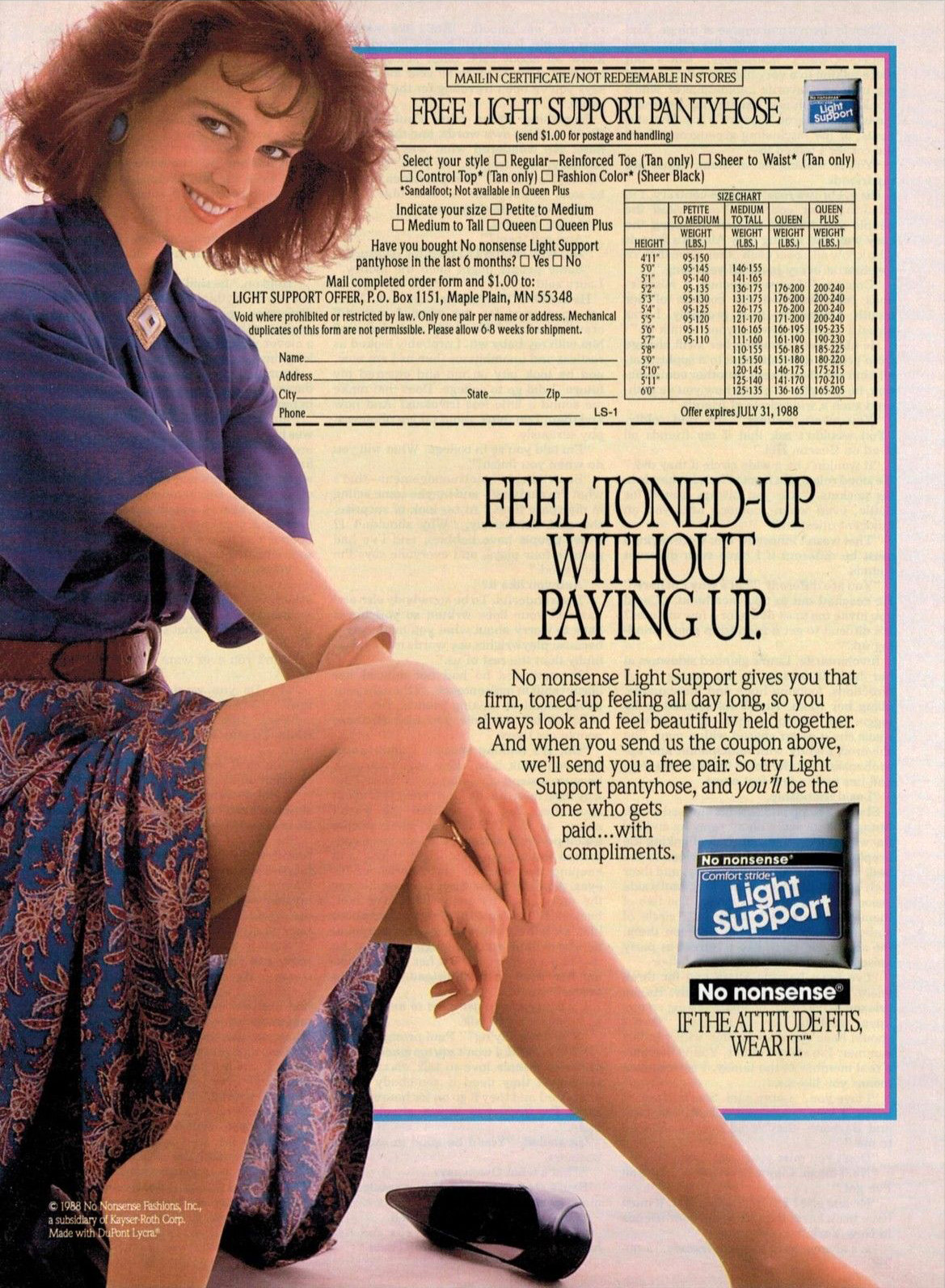 Hosiery to the Max! Totally 80s Legwear Advertising - Flashbak