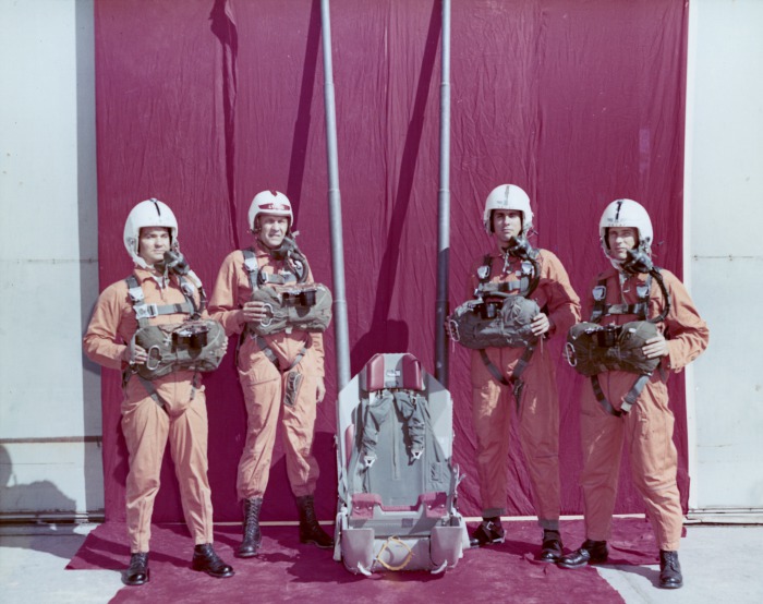 Ejector seat testing Convair