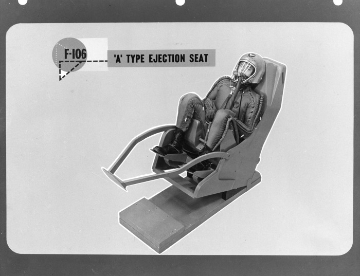 Ejector seat testing Convair