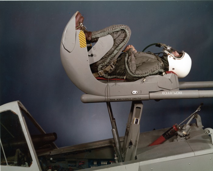 Ejector seat testing Convair