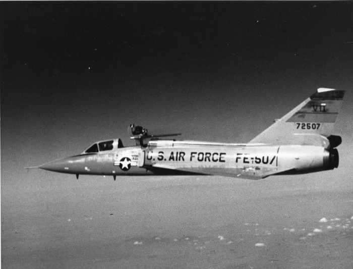 Ejector seat testing Convair