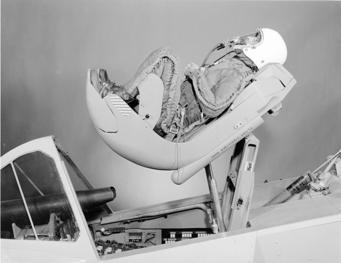 Ejector seat testing Convair