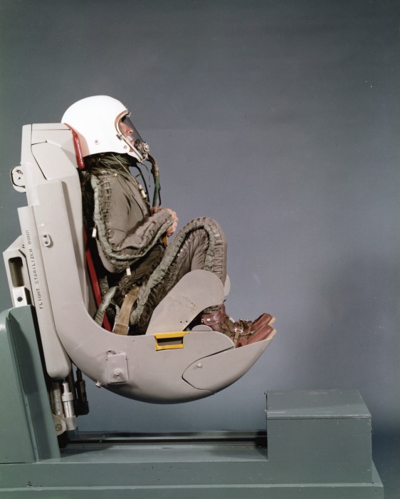 Ejector seat testing Convair