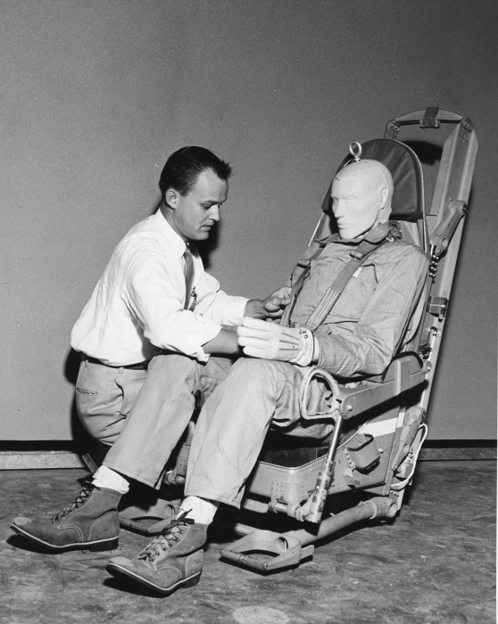 Ejector seat testing Convair