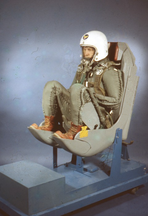 Ejector seat testing Convair