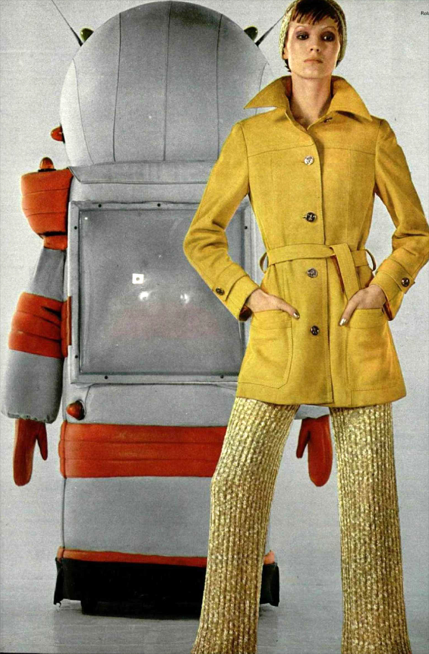 Мода 70 годов пальто