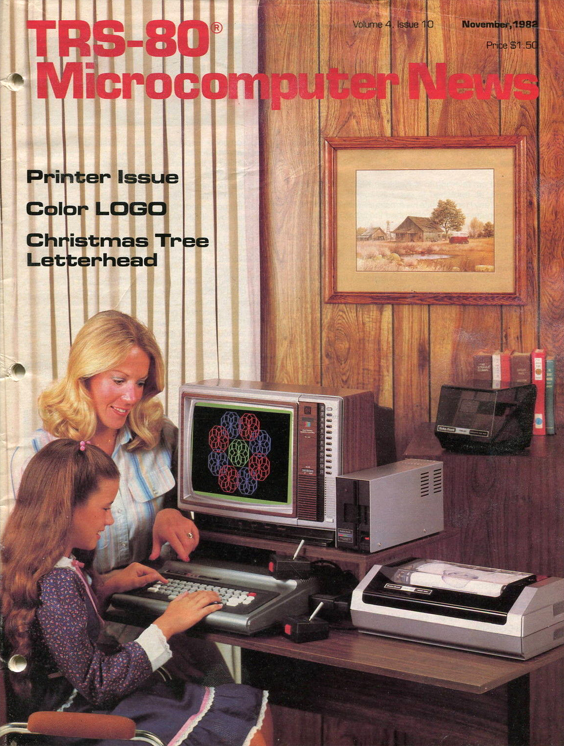 Nov. 1982 TRS-80 Microcomputer news magazine