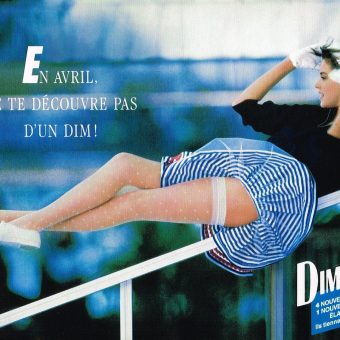 Publicit Advertising 1988 Les Bas et Collant Dim up de DIM Flashbak