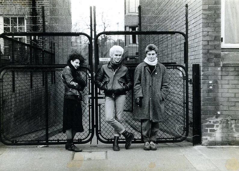 Punks France London Paris 1980s