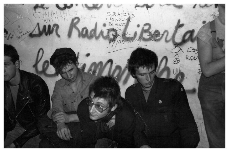 Punks France London Paris 1980s