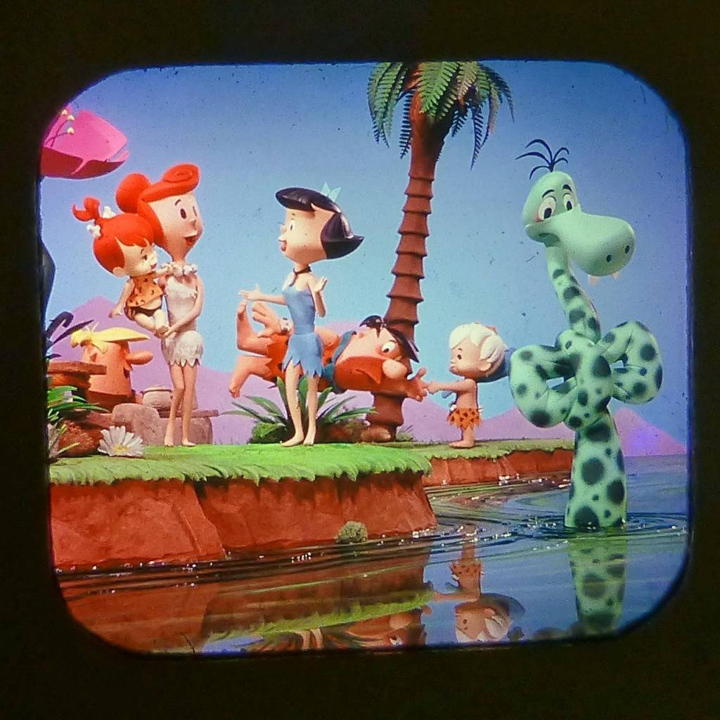 THE FLINTSTONES PEBBLES AND BAMM-BAMM VIEW MASTER SCANS