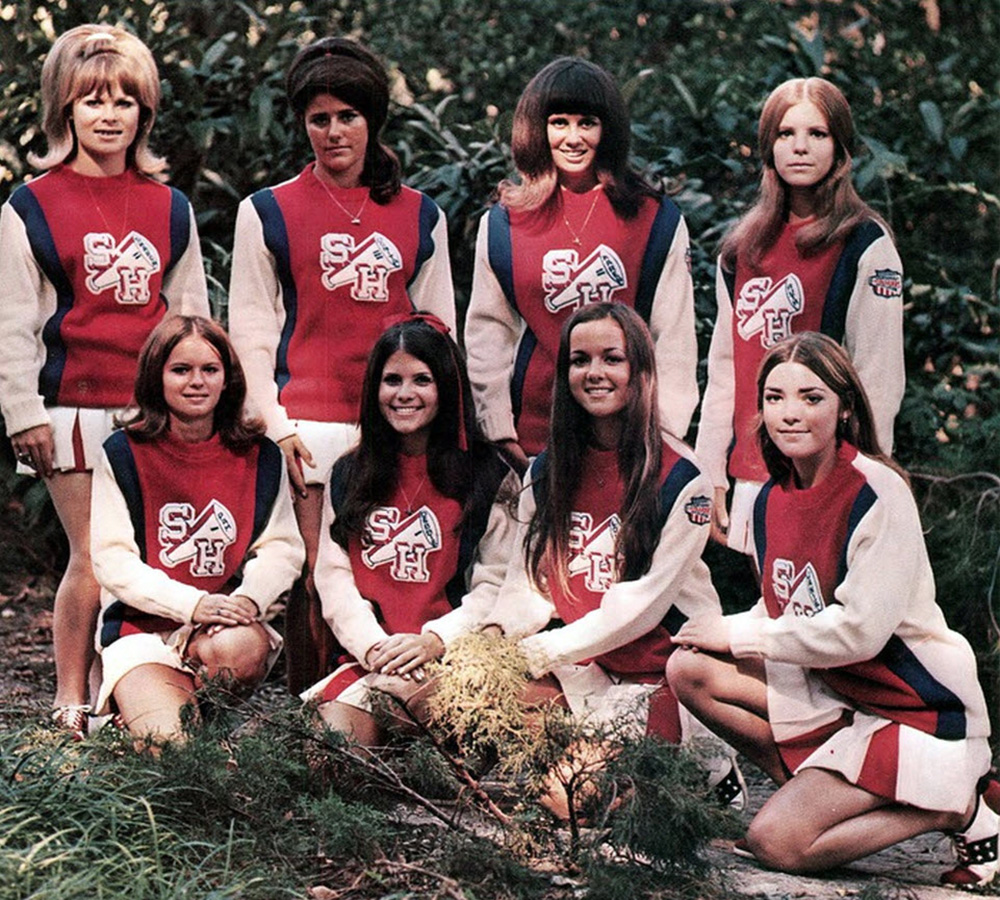 cheerleaders retro