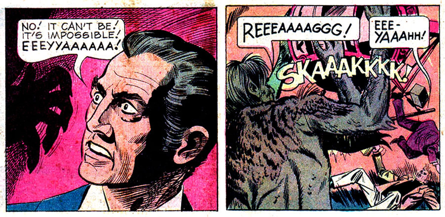 EEYGAAH!! And Other Vintage Comic Book Screams of Terror - Flashbak