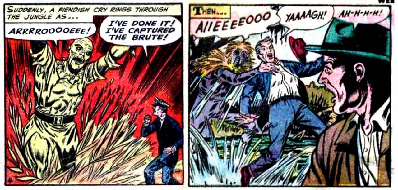 EEYGAAH!! And Other Vintage Comic Book Screams of Terror - Flashbak