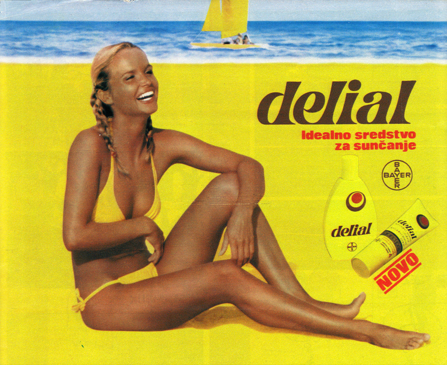 delial sun tan advert