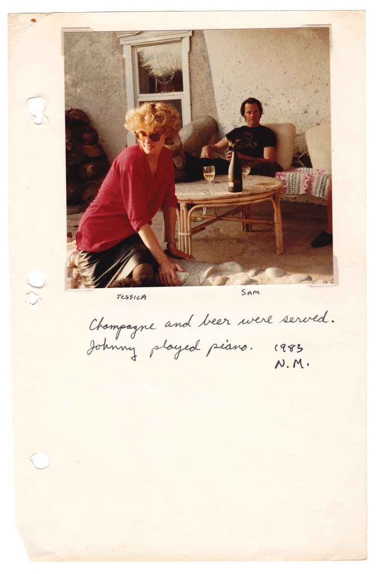 Sam Shepard and Jessica Lange, 1983 