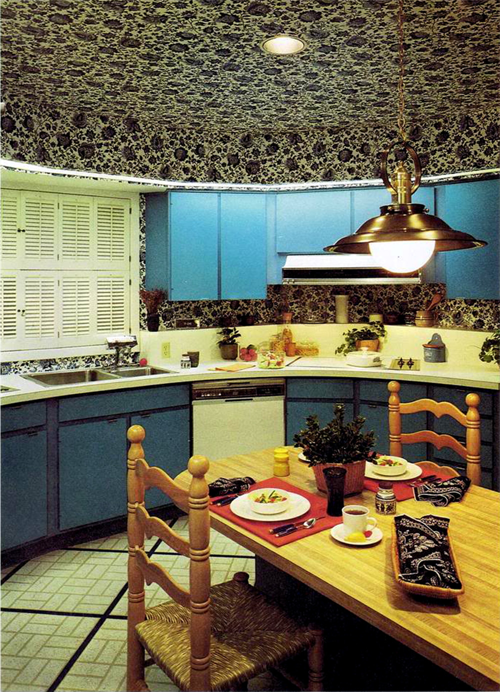 psychedelic kitchen