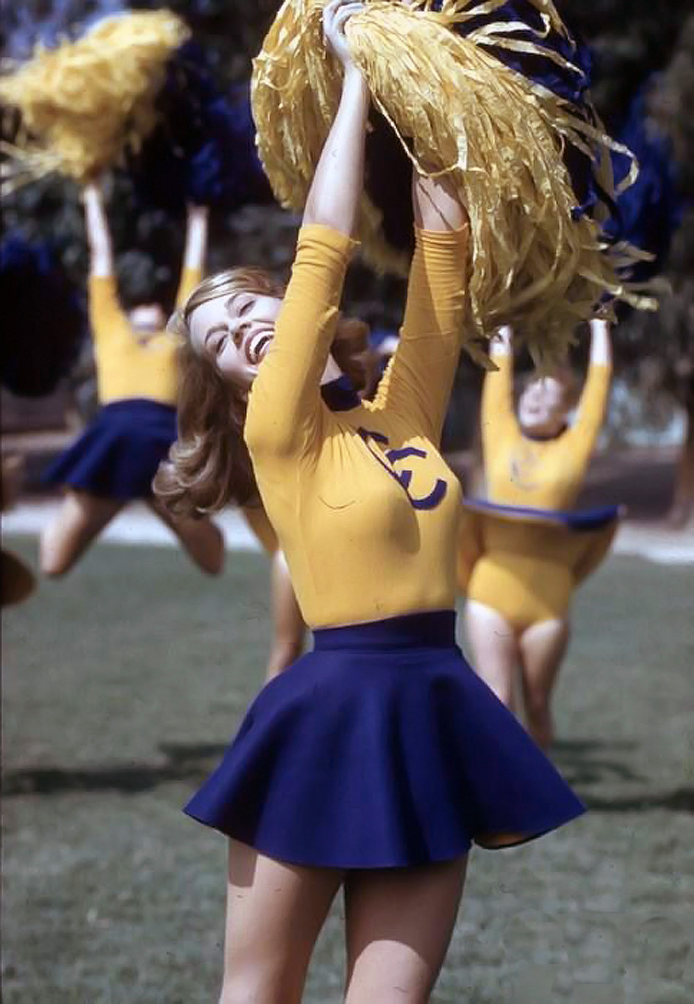 80s Pom Poms Cheerleader Vintage 1980s High School 