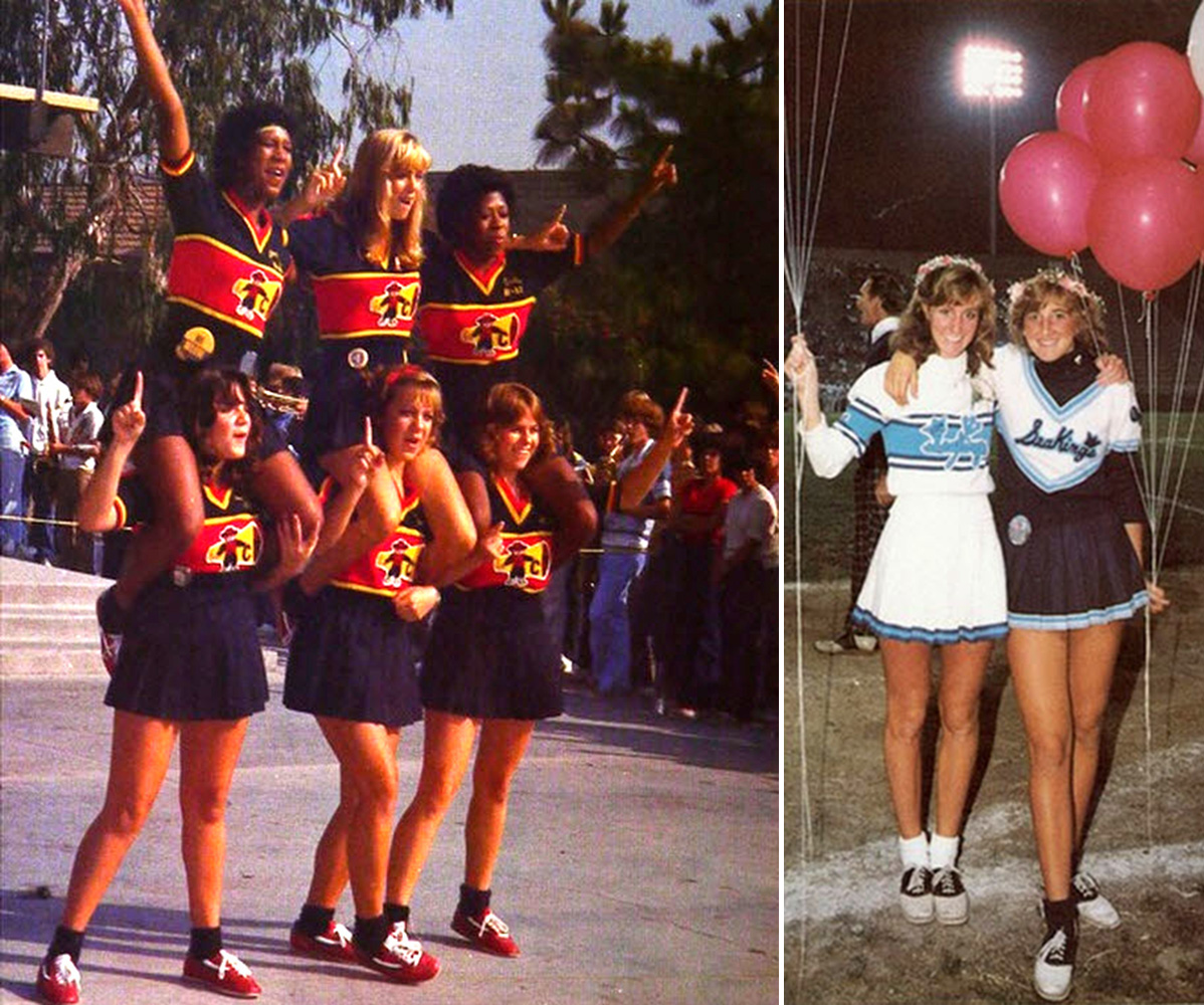 vintage cheerleading uniform