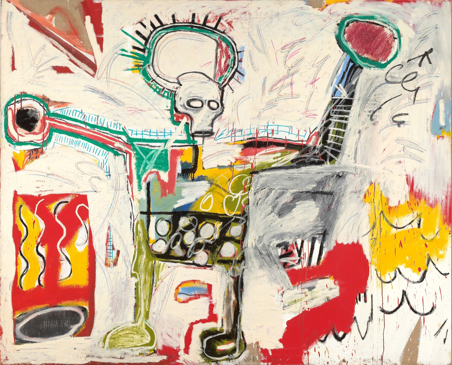 Jean-Michel Basquiat, Untitled 1982, Museum Boijmans Van Beuningen, Studio Tromp, Rotterdam