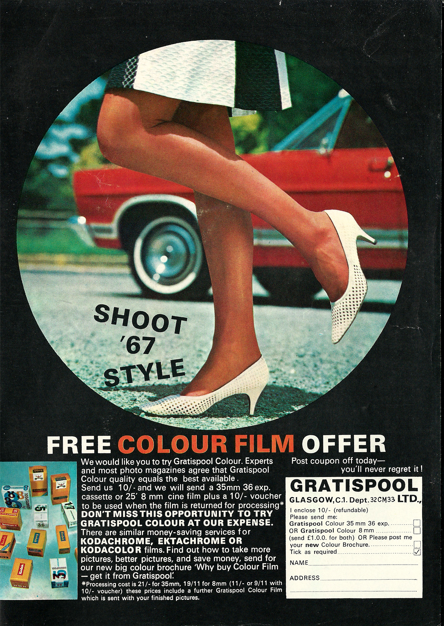 1967 camera ad