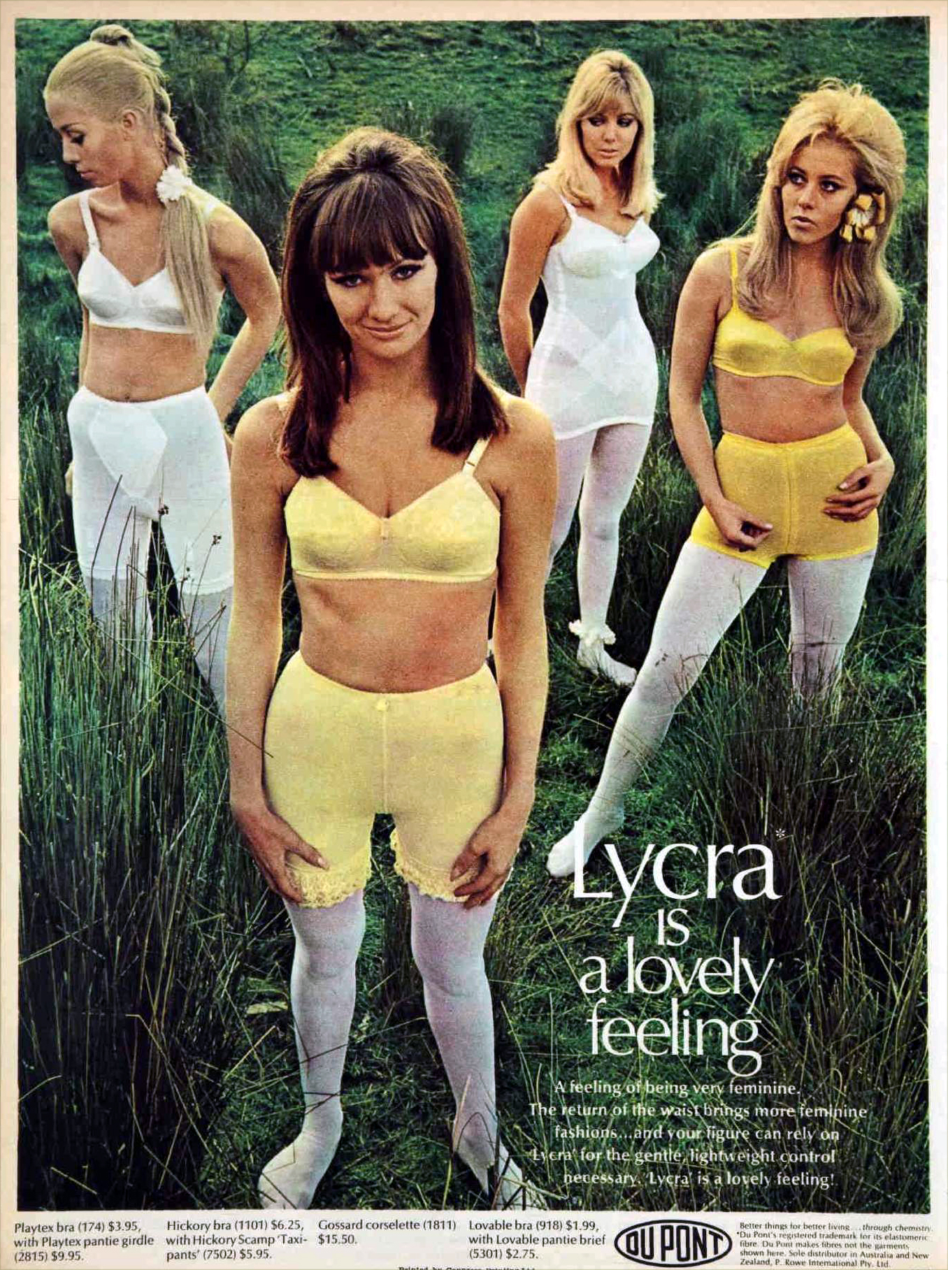 Playtex (Lingerie) 1969 Brassiere — Advertisement