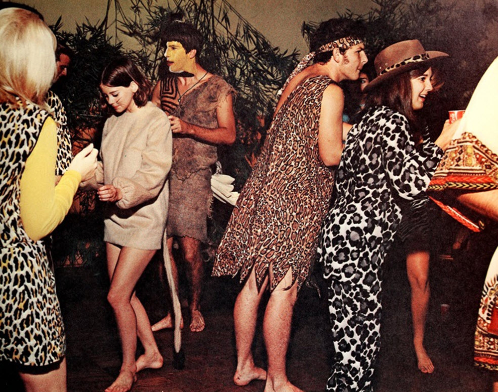 1970s caveman party