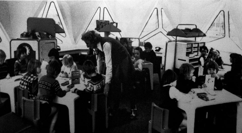 1974 plastic classroom lancashire school