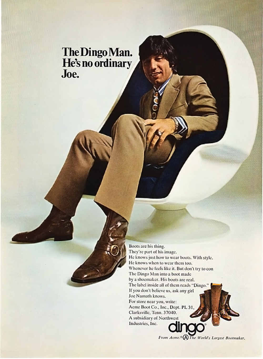 1971 Dingo Boots