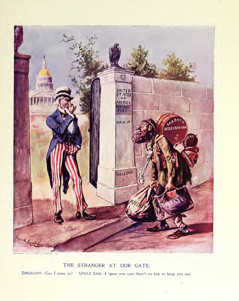 The Ram's Horn: Frank Beard's Cartoons Save America (1890s) - Flashbak