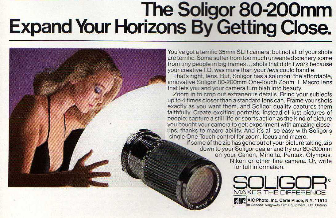 Smile And Say Sleaze Sex Sells In Vintage Camera Advertising Flashbak