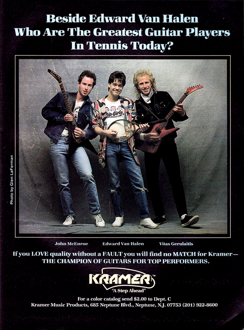 retro magazine advert 1980 C G CONN c series guitars 