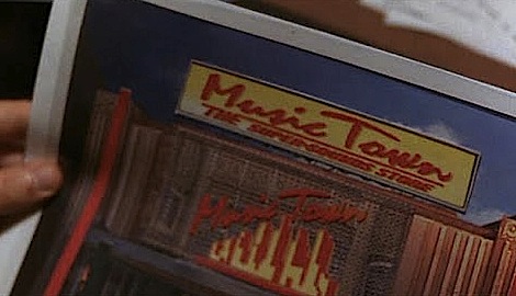 In “Empire Records,” the predatory record chain was called Music Town, whose red-on-yellow logo was lifted from Tower’s.