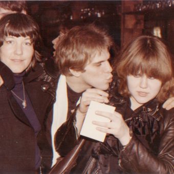 Johnny Blitz and Stiv Bators of Dead Boys and Miriam Linna of the ...