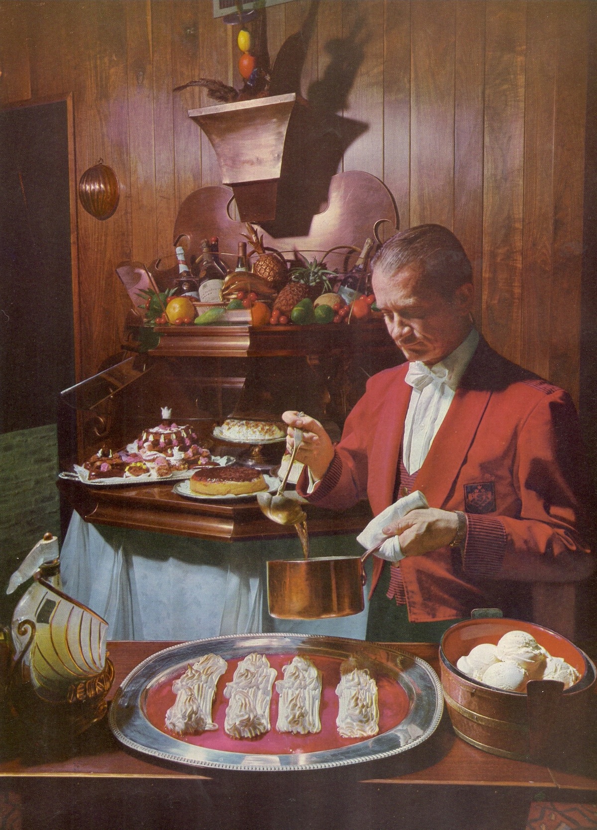 Scandia Restaurant, 1958 Hollywood, California cookbook
