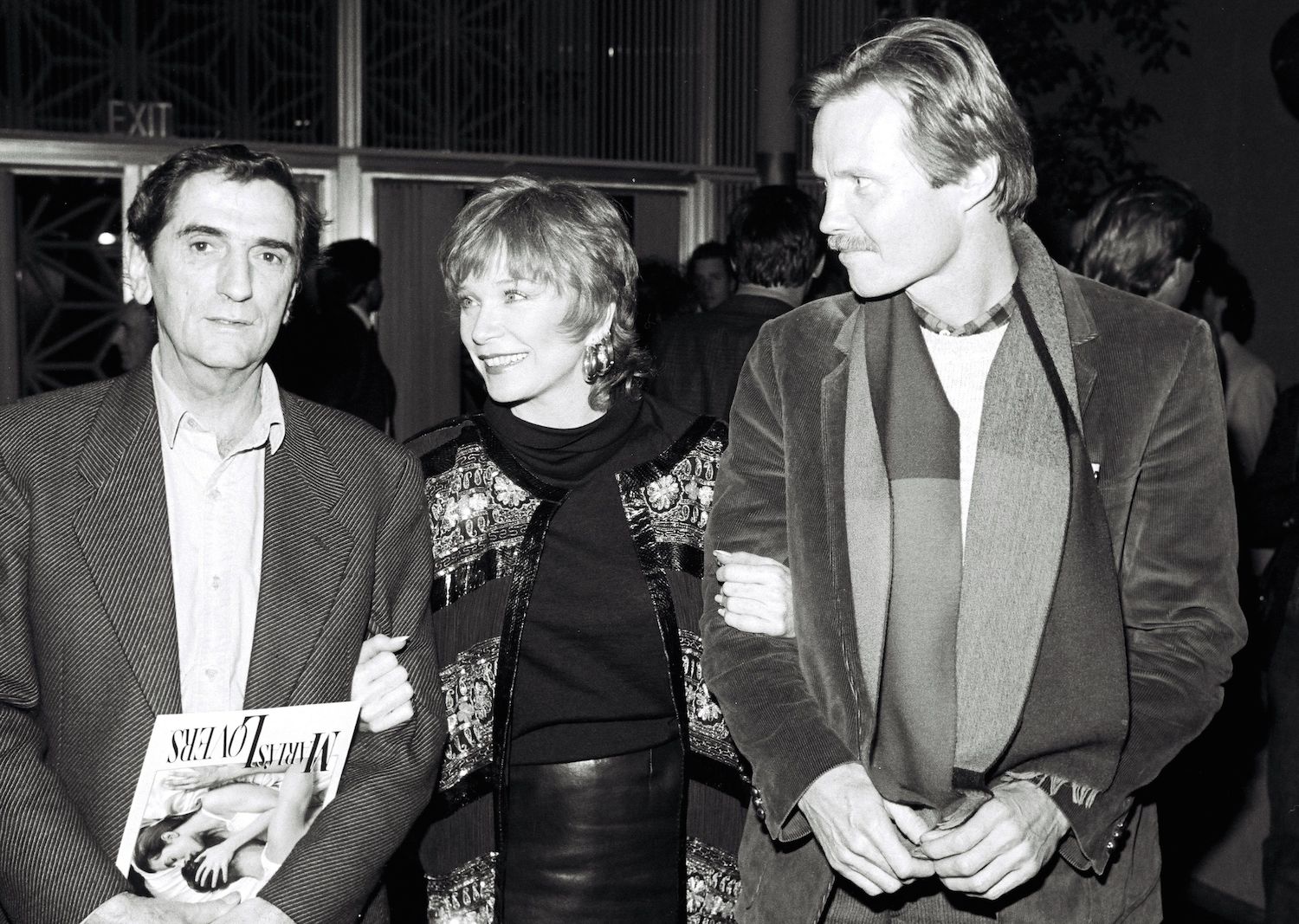 'Maria's Lovers' Sreening Harry Dean Stanton, Shirley MacLaine and Jon Voight 8 Jan 1986