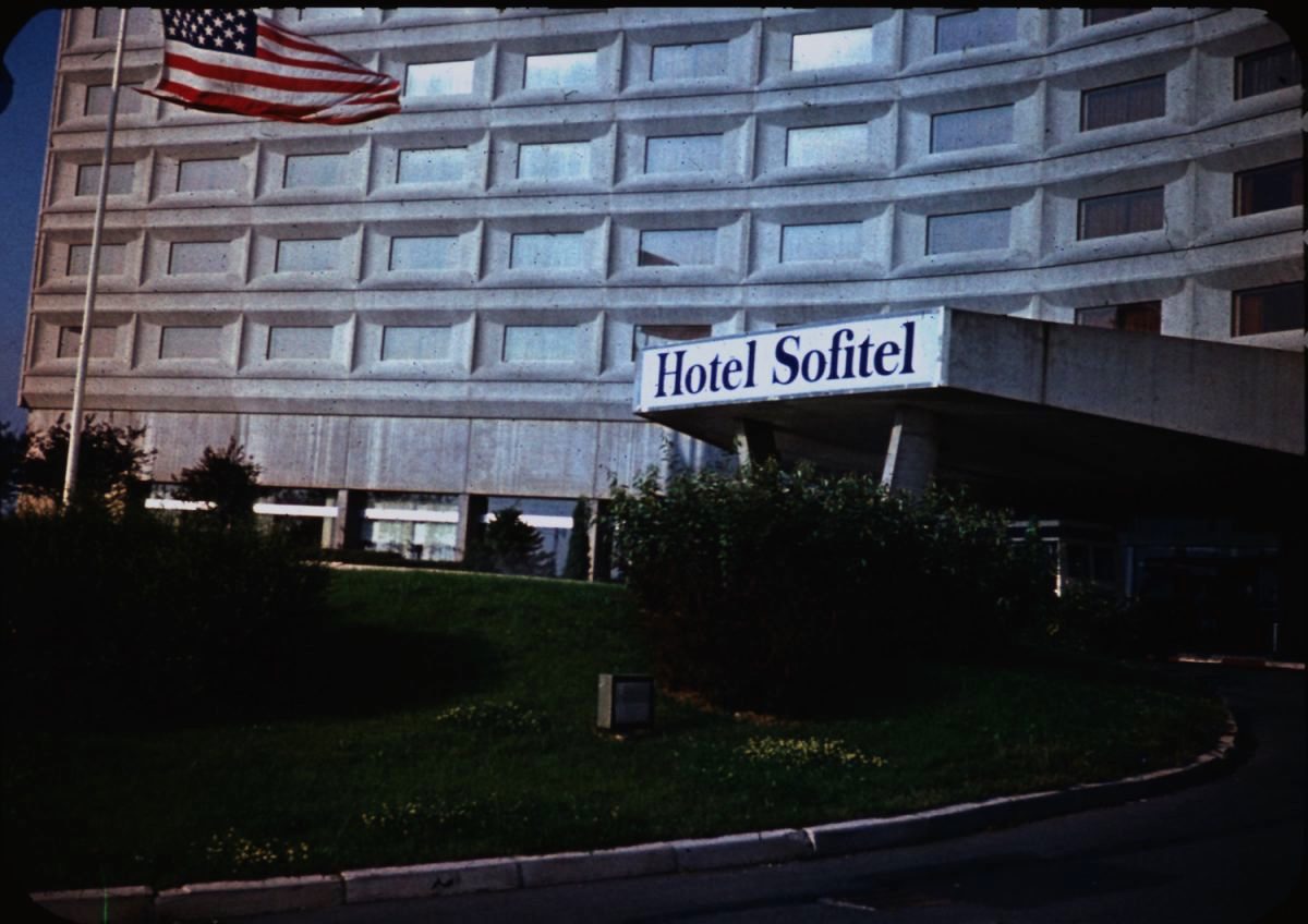 Paris 1970 snapshots Sofitel hotel