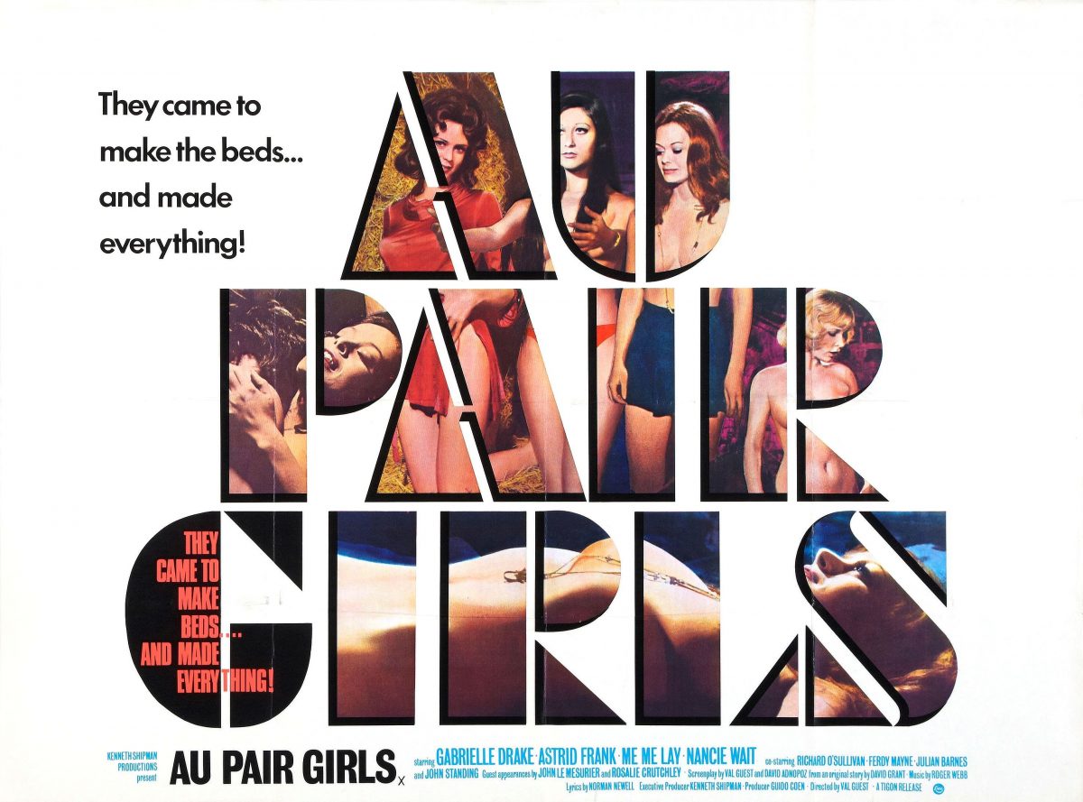 The Au Pair Girls, released in 1972 and directed by Val Guest 