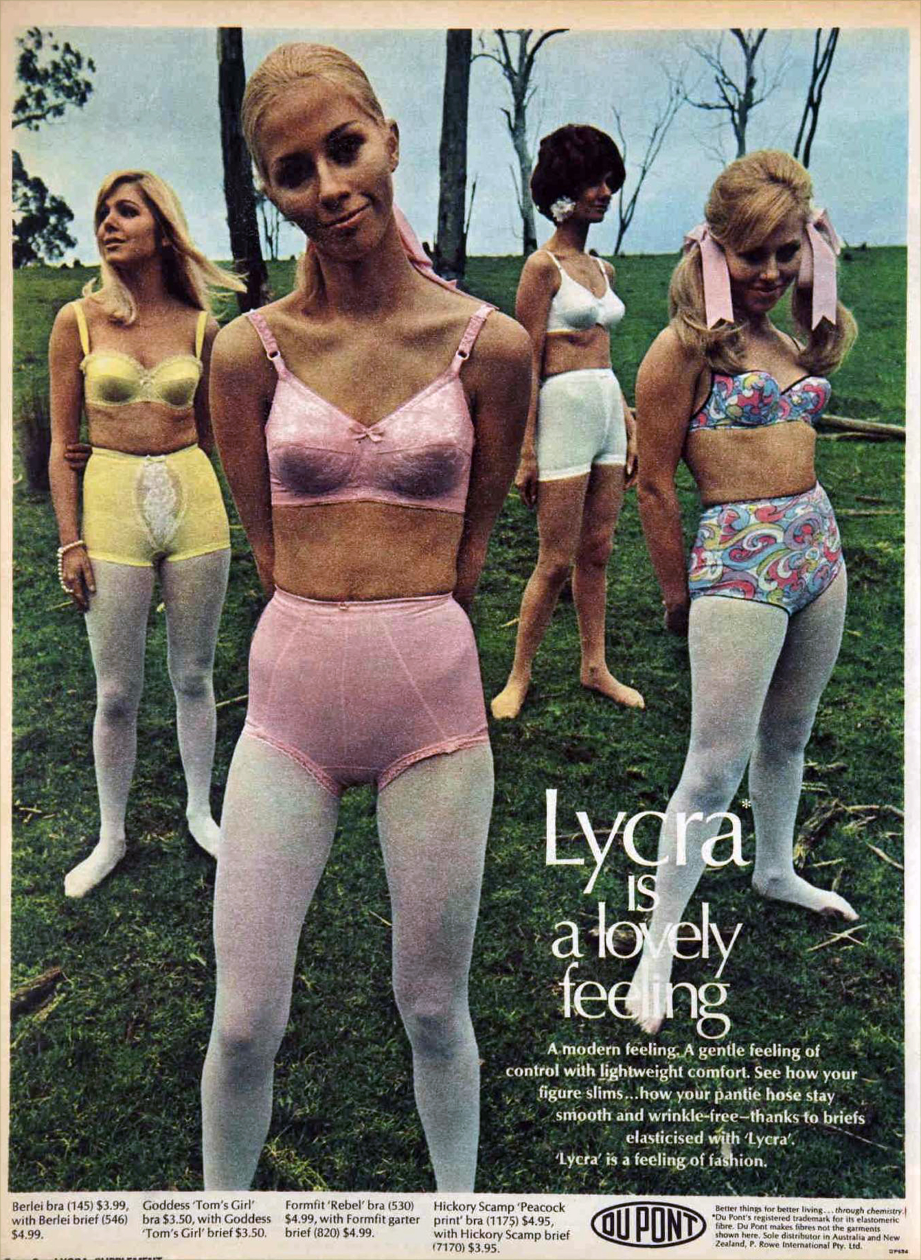 30 Sexy Swingin Sixties Undergarment Ads from Around the World