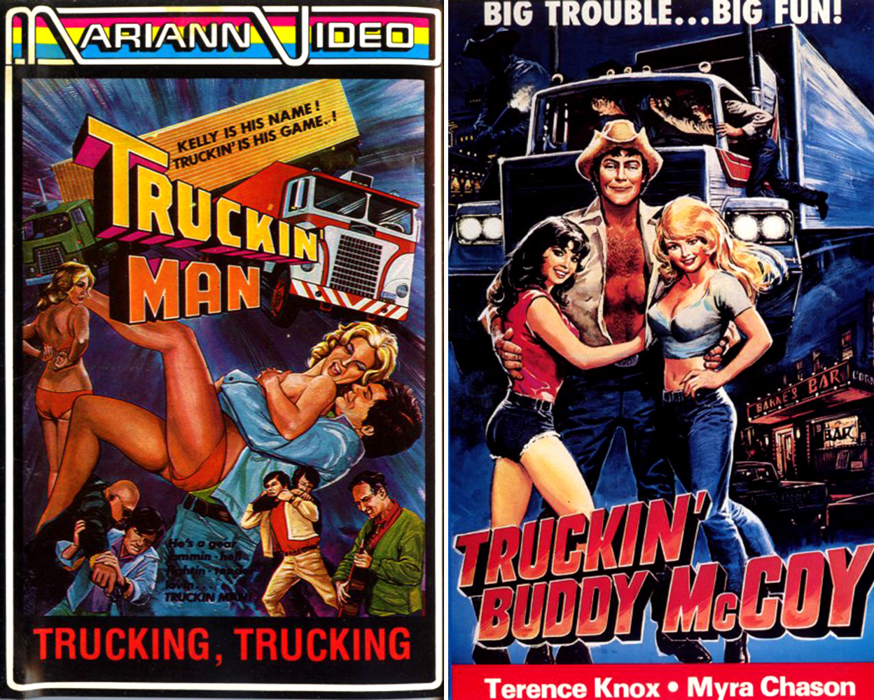 Trucking video cover art