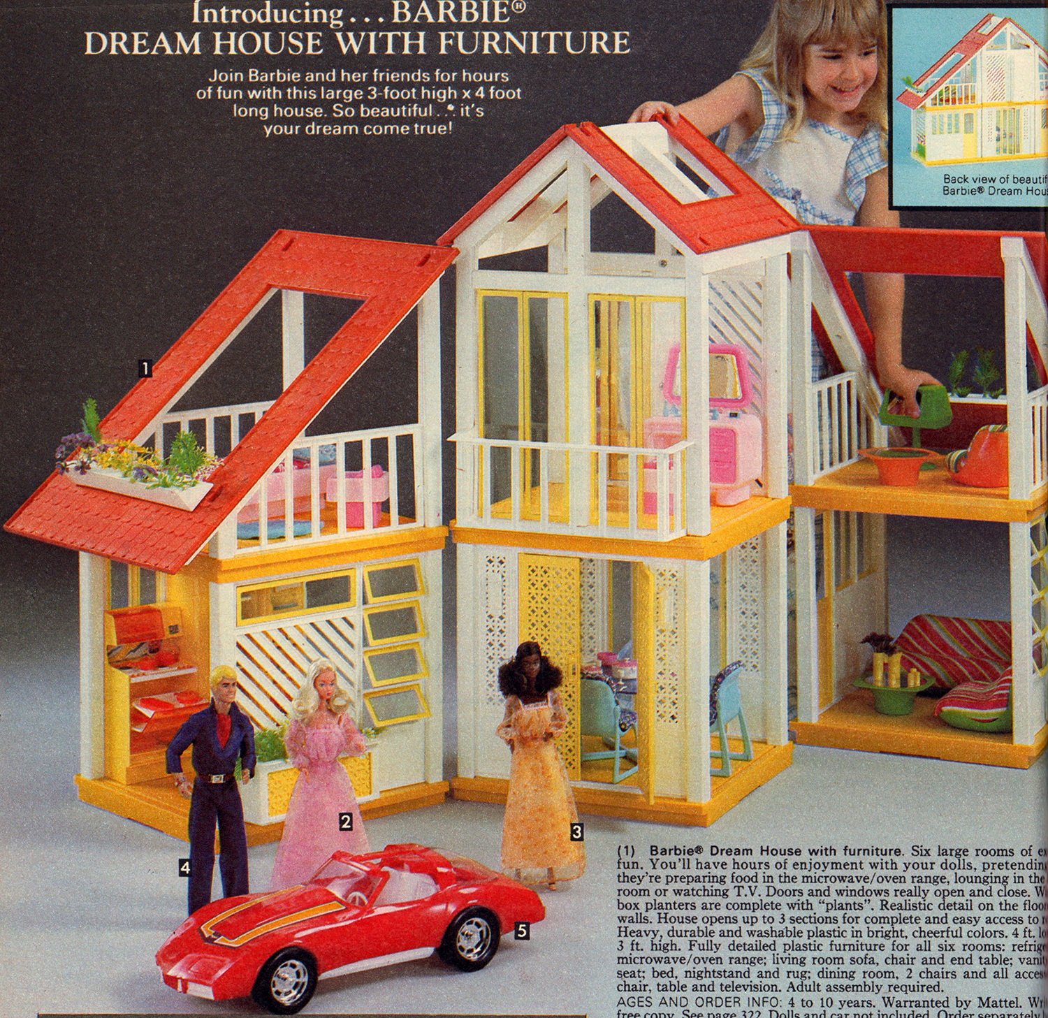 barbie dream house from the 70s