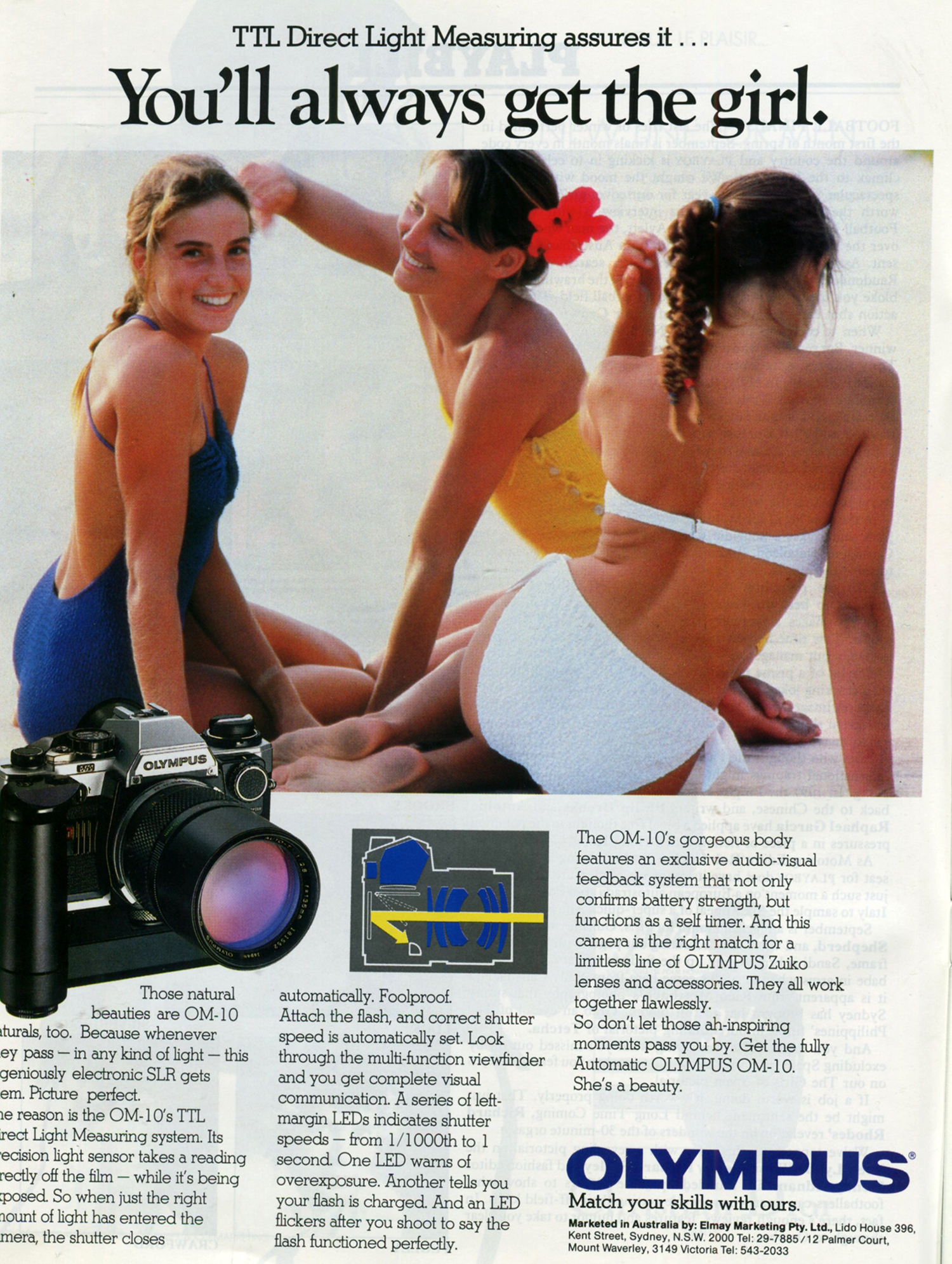 olympus camera ad