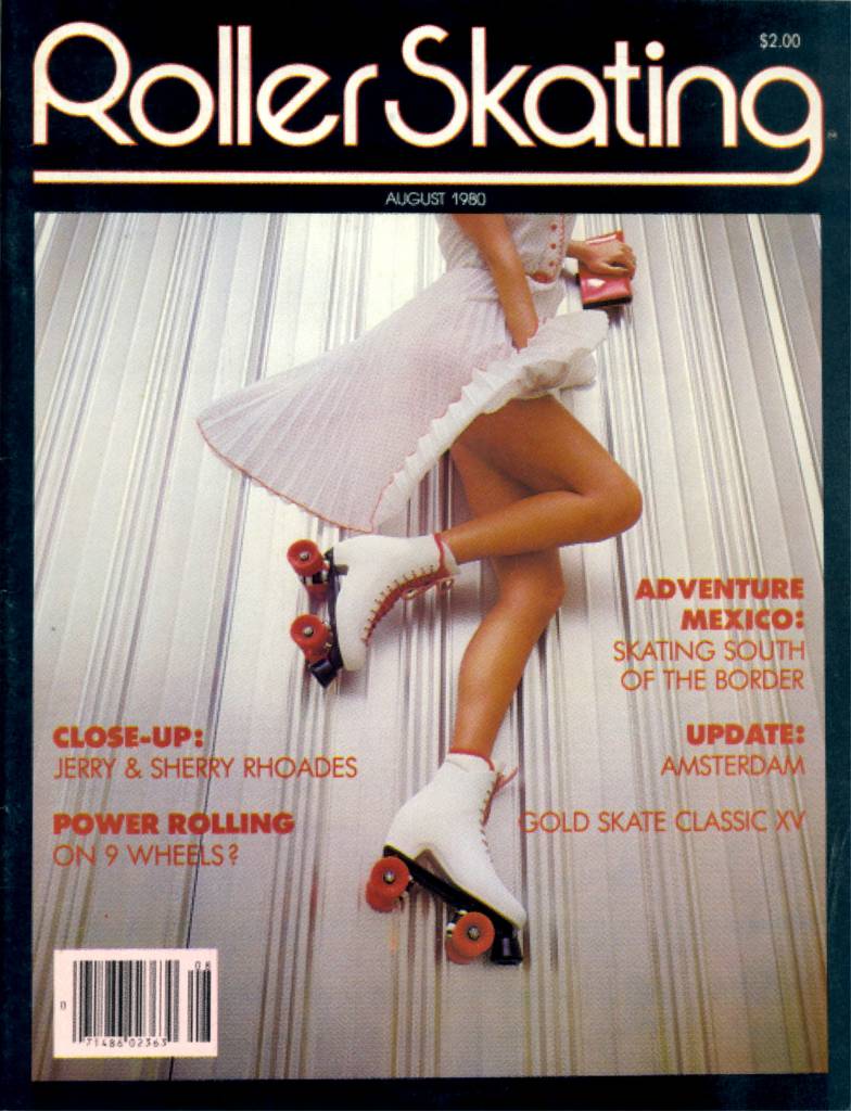 roller skating magazine cover (1) - Flashbak