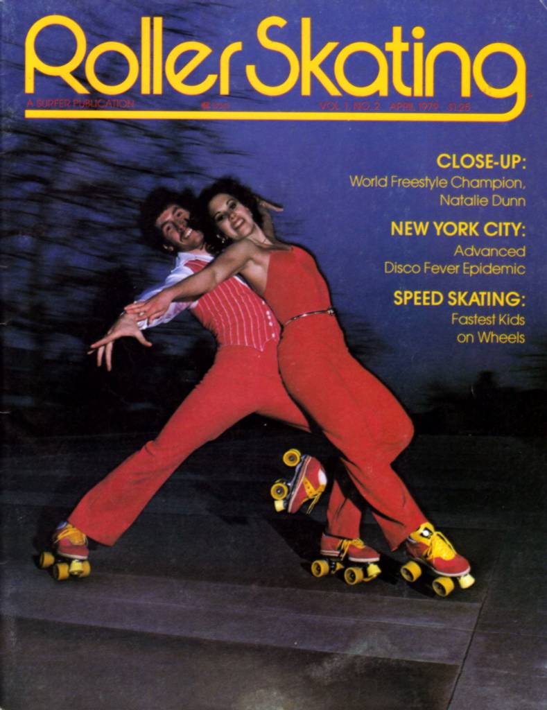 roller skating magazine cover (2) - Flashbak