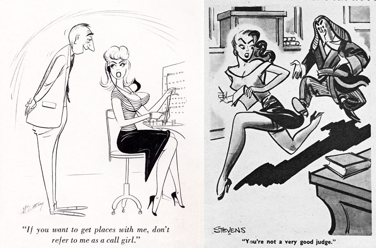 Sexual Harassment in the Workplace was Hilarious! Secretaries in Wildly  Sexist Mid-Century Comics - Flashbak